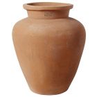Impruneta Terracotta, Orcio Etrusco Tondo Liscio, glatter runder etruskischer Krug