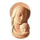 Impruneta Terracotta, Madonnina Moderna, Wandbild Madonna, Dekoration, Relief