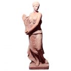 Impruneta Terracotta, L´Estate, Statue "Sommer", Frauenstatue, Terracottastatue, Gartenstatue, Vierjahreszeitenfigur
