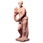 Impruneta Terracotta, La Primavera, Statue "Frühling", Frauenstatue, Terracottastatue, Gartenstatue, Vierjahreszeitenfigur