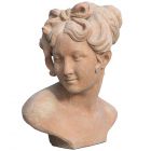 Impruneta Terracotta, Venere - Luigi Pampaloni, Venus, Frauen-Büste, Gartendekoration