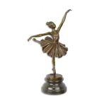 Bronzefigur Ballerina, A BRONZE SCULPTURE OF A BALLERINA