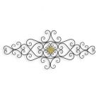 Wanddekoration Ornament aus Eisen, AN IRON ORNAMENTAL WALL DECOR