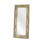 Wandspiegel, rechteckig, Hochformat, verziert, goldfarben, Barockspiegel, Hängespiegel, Flurspiegel, Zimmerspiegel, Spiegel, A SILVER MIRROR