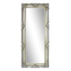 Wandspiegel, rechteckig, silberfarben, Hochformat, Innendekoration, Wanddekoration, Raumdekoration, A SILVER MIRROR