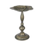 Vogelbad aus Eisen auf Ständer, AN IRON BIRD BATH ON STAND