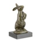 Bronzefigur Osterhase