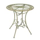 Gartentisch, Eisentisch, rund, A ROUND IRON GARDEN TABLE