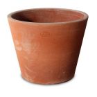 Impruneta Terracotta, Vaso Zürich, Vase, Pflanztopf, Blumentopf, schlichtes Gefäß