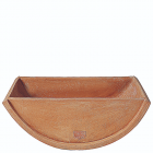 Impruneta Terracotta, Ninna Nanna, eckiger Pflanztopf mit rundem Boden, Blumentopf, Cassette