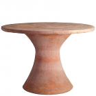 Impruneta Terracotta, Tavolo olè-olè, runder Tisch