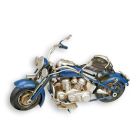 Blechmodell Motorrad, Länge 18,7 cm, Miniaturmotorrad, A TIN MODEL OF A MOTORCYCLE