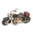 Miniaturmodell Motorrad, Länge 19,3 cm, Blechmodell, A TIN MODEL OF A MOTORCYCLE