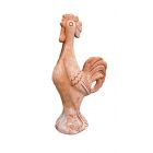 Galestro Terracotta, Galletto Scotti, Hahn, Gockel, Tierfigur, Gartenfigur, Gartendekoration
