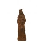 Gusseisen Figur, Madonna mit Kind, Gartendekoration, Dekoration, Statue