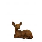 Gusseisenfigur Hirschkalb, Hirsch, Hirschfigur, Hirschfigurine, Gusseisenhirsch, Gusseisentier, Tierfigur, Gartenfigur, Wildtier