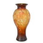 Kameo-Glasvase "Narzissen" - Höhe 44 cm