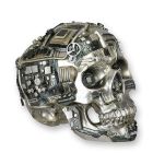Steampunk-Schädel, Höhe 19,2 cm, Polyresin, A RESIN STEAMPUNK SKULL