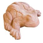 Galestro Terracotta, Rane, Frosch, Kröte, Tierfigur, Gartendekoration, Terracottafigur