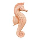 Galestro Terracotta, Cavalluccio Marino, Seepferdchen, Tierfigur, Wandbild, Dekoration