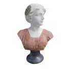 Marmorbüste Frau, A MARBLE BUST