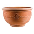 Impruneta Terracotta, Vaso Mugello Festonato, Vase, Blumentopf, Pflanzgefäß