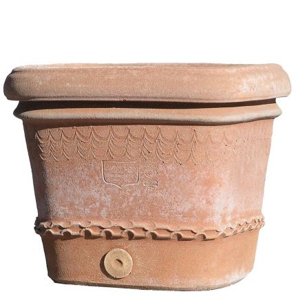 Impruneta Terracotta, Tinozza , Blumengefäß, Blumentopf
