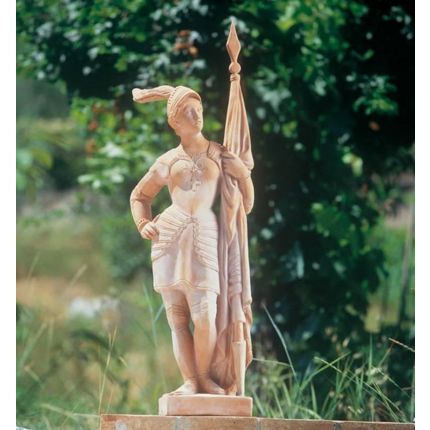 Impruneta Terracotta, Giovanna D' Arco, Figur, Statue