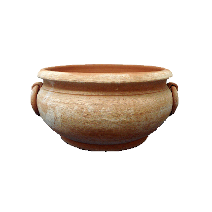 Galestro Terracotta Pflanzschale – Ciotola Con Anelli