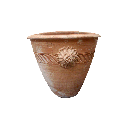 Galestro Terracotta Wandgefäß – Tasca Da Parete Girasole
