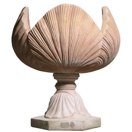 Impruneta Terracotta, Alzata e Foglie, Pokal "Blätter", Pflanztopf