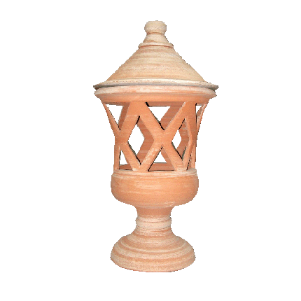 Galestro Terracotta Leuchte – Coprilamapada A Rombi