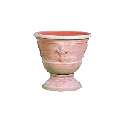 Galestro Terracotta Pokal oder Schale – Coppa Giglio
