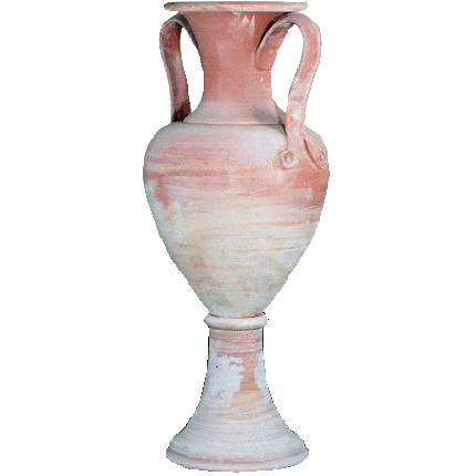 Galestro Terracotta Amphore – Anfora Giotto – H 105 × D 45 cm