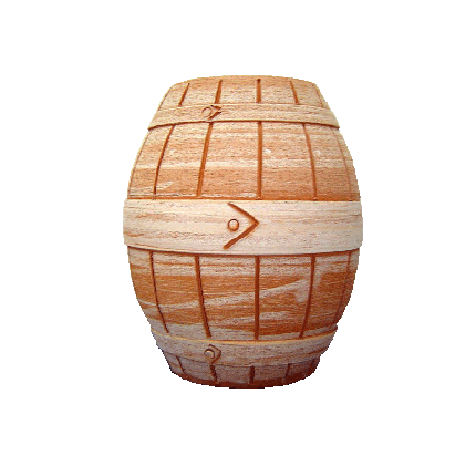 Galestro Terracotta Schirmständer – Botte