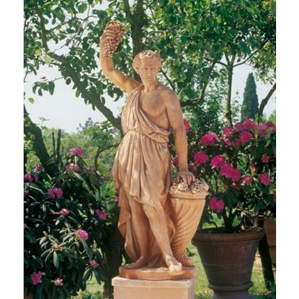 Impruneta Terracotta, Statua Autunno, Figur, Herbst (4 Jahreszeiten)