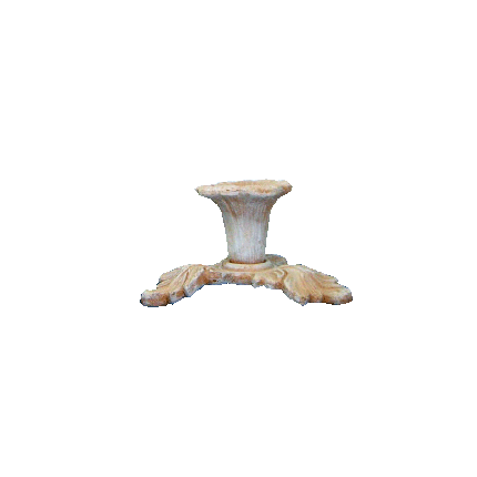 Galestro Terracotta Terracotta-Dekoration – Portacandela Con Calla – H 11 × D 18 cm