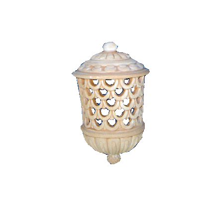 Galestro Terracotta Leuchte – Lanterna A Goccia – H 40 × D 25 cm