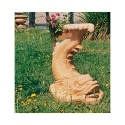 Impruneta Terracotta, Sfinge, Delfino, Figur, Tiere