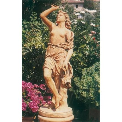 Impruneta Terracotta, Statua Ricchezza, Figur, Reichtum, Kapital