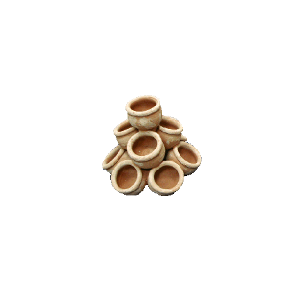 Galestro Terracotta Pflanztopf – Composizione Senza Manico