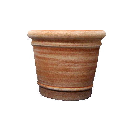 Galestro Terracotta Pflanzgefäß – Conca Liscia