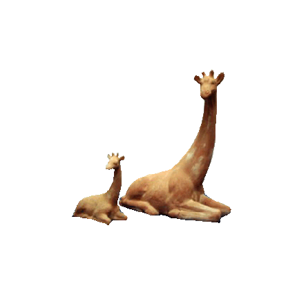 Galestro Terracotta Tierfigur – Giraffa