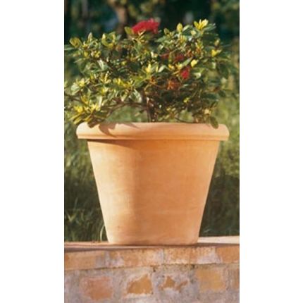 Impruneta Terracotta, Cassetta scannellata, rechteckiges Pflanzgefäß