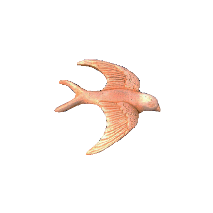 Galestro Terracotta Tierfigur – Rondine
