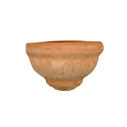 Galestro Terracotta Wandgefäß – Tasca Angoliera – H 19 × D 25 cm