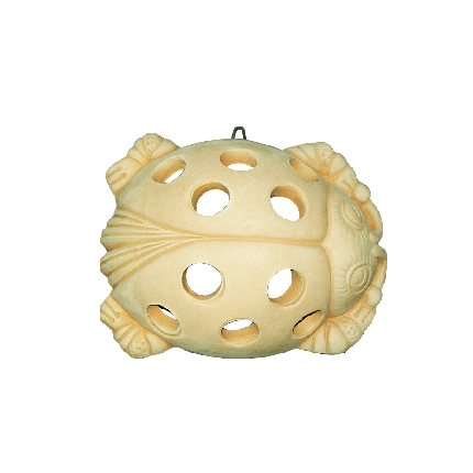 Galestro Terracotta Leuchte – Coccinella Per Illuminazione – D 17 × L 22 cm