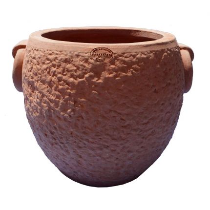 Impruneta Terracotta, Ciotola a mastello anelli martellata, Montecchio SONDERANGEBOT 60% reduziert