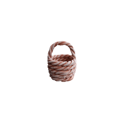 Galestro Terracotta Terracotta-Dekoration – Pozzo Alto – H 9 × D 7 cm