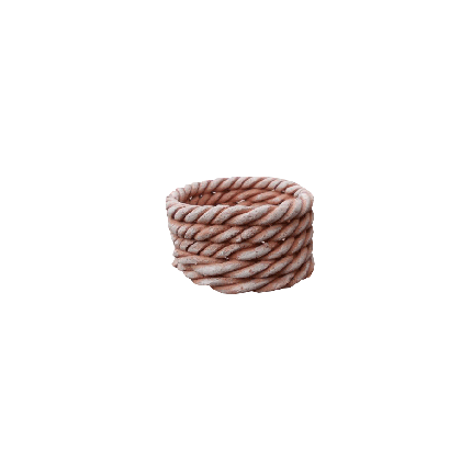 Galestro Terracotta Terracotta-Dekoration – Cilindro – H 6 × D 10 cm